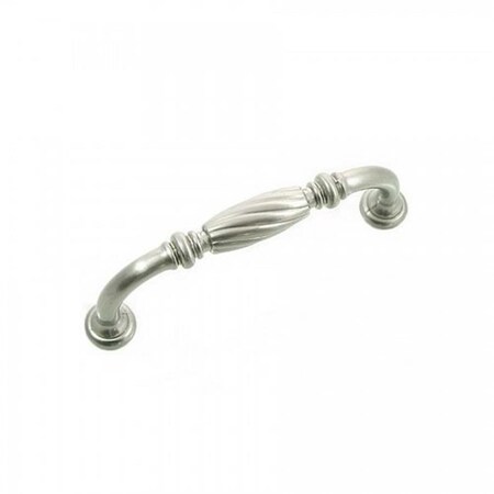Strategic Brands 3 in. Satin Nickel French Twist Cabinet Pull 84028